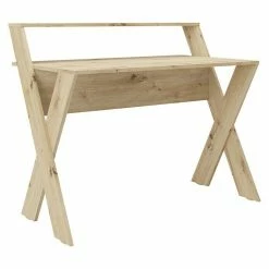 BAUHAUS Phönix Schreibtisch Montreal L X B X H: 65 X 115 X 95 Cm, Eiche