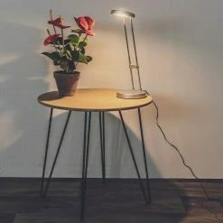 BAUHAUS Beistelltisch Ø X H: 48 X 45 Cm, Mitteldichte Holzfaserplatte (MDF) 10 BAUHAUS Beistelltisch Ø X H: 48 X 45 Cm, Mitteldichte Holzfaserplatte (MDF) -Cheap Regale Store 12 3464