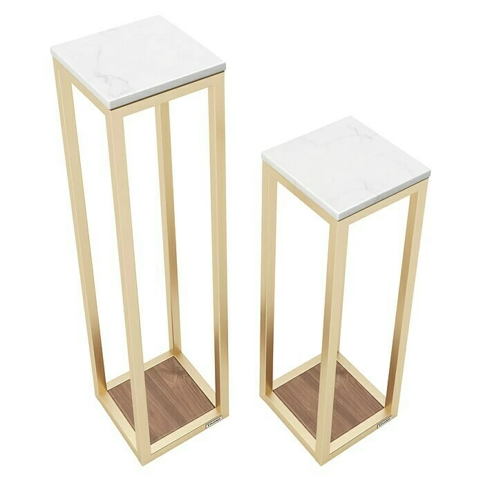 BAUHAUS Phönix Playboy Beistelltisch-Set Mora Gold, 2 -tlg. 3 BAUHAUS Phönix Playboy Beistelltisch-Set Mora Gold, 2 -tlg. – Bild 3