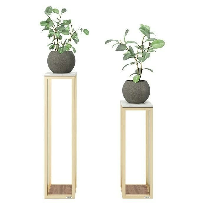 BAUHAUS Phönix Playboy Beistelltisch-Set Mora Gold, 2 -tlg. 4 BAUHAUS Phönix Playboy Beistelltisch-Set Mora Gold, 2 -tlg. – Bild 4