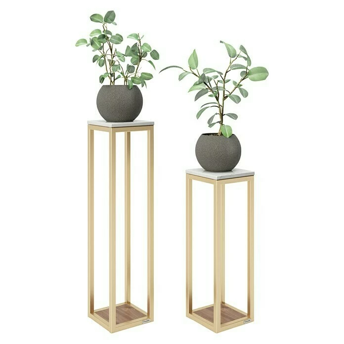 BAUHAUS Phönix Playboy Beistelltisch-Set Mora Gold, 2 -tlg. 5 BAUHAUS Phönix Playboy Beistelltisch-Set Mora Gold, 2 -tlg. – Bild 5