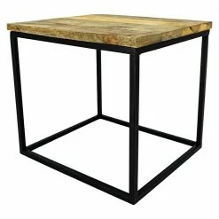 BAUHAUS Beistelltisch 40 X 38 X 40 Cm, Mangoholz
