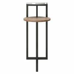 BAUHAUS Phönix Playboy Beistelltisch Cheryl L X B X H: 49 X 49 X 80 Cm, Nussbaum, Anzahl Böden: 2 Stk. -Cheap Regale Store 12 3532