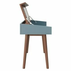 BAUHAUS Phönix Playboy Schminktisch Henriette L X B X H: 50 X 100 X 75 Cm, Nussbaum, Spiegel 11 BAUHAUS Phönix Playboy Schminktisch Henriette L X B X H: 50 X 100 X 75 Cm, Nussbaum, Spiegel -Cheap Regale Store 12 3557