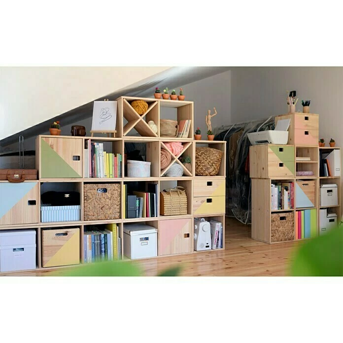 BAUHAUS Astigarraga Dinamic Holzregal L X B X H: 33 X 36,2 X 36,2 Cm, Holz 3 BAUHAUS Astigarraga Dinamic Holzregal L X B X H: 33 X 36,2 X 36,2 Cm, Holz – Bild 3