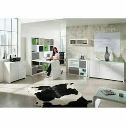 BAUHAUS Phönix Schreibtisch Atlanta L X B X H: 120 X 60 X 76,4 Cm, Weiß -Cheap Regale Store 12 3572