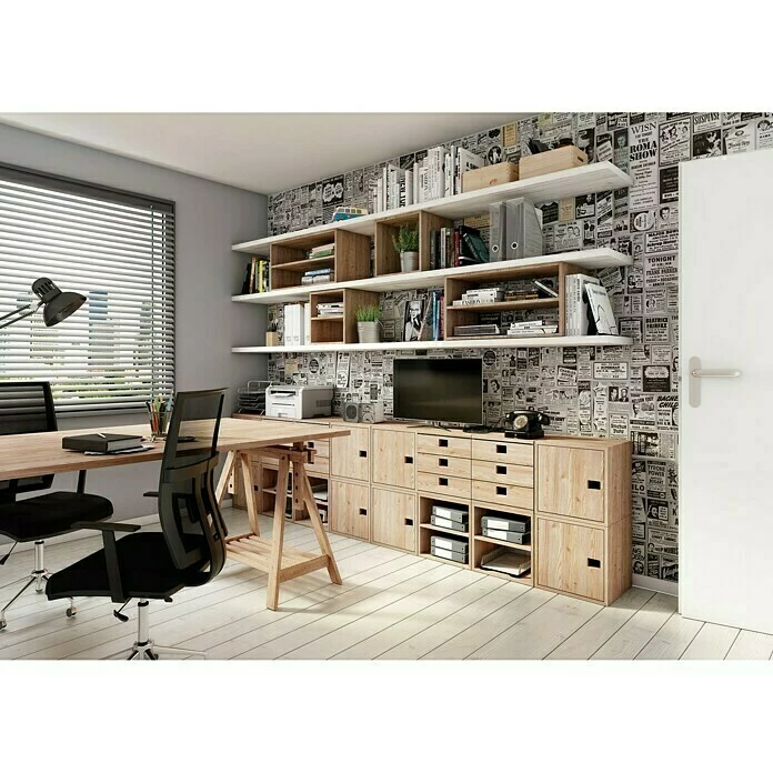 BAUHAUS Astigarraga Dinamic Holzregal L X B X H: 33 X 36,2 X 36,2 Cm, Holz 5 BAUHAUS Astigarraga Dinamic Holzregal L X B X H: 33 X 36,2 X 36,2 Cm, Holz – Bild 5