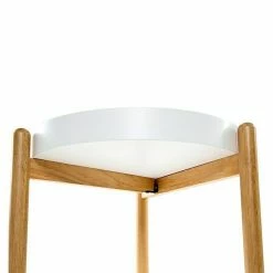 BAUHAUS Phönix Rubby Beistelltisch Ø X H: 40 X 45 Cm, Weiß -Cheap Regale Store 12 3587