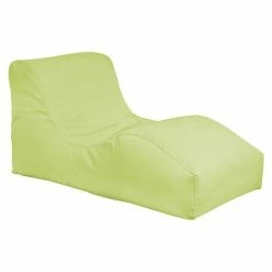 BAUHAUS Outbag Outdoor-Sitzsack Wave Plus Lime, L X B: 125 X 70 Cm, 100 % Polyester