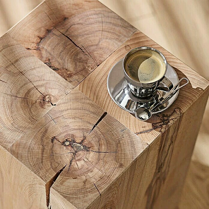 BAUHAUS Noblewood Massivholzblock Buche, 30 X 30 X 45 Cm 5 BAUHAUS Noblewood Massivholzblock Buche, 30 X 30 X 45 Cm – Bild 5