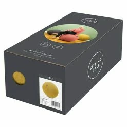 BAUHAUS Sitting Ball Gymnastikball Felt Senf, Durchmesser: 65 Cm, Material Bezug: 100 % Polyester -Cheap Regale Store 12 3660