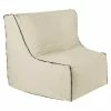 BAUHAUS Outbag Outdoor-Sitzsack Piece Zipper Beige, L X B: 115 X 62 Cm, 100 % Polyester