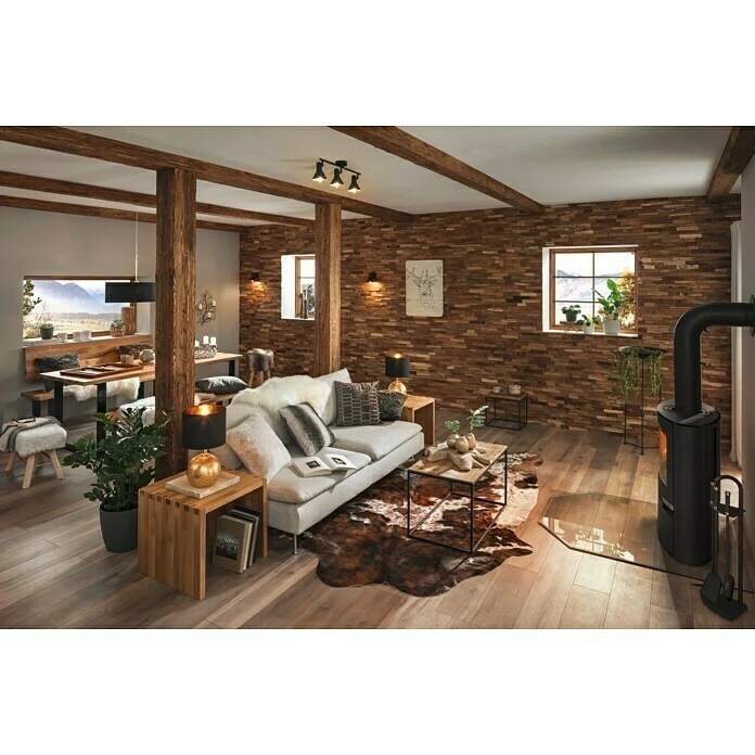 BAUHAUS Exclusivholz Aspen Hocker Eiche, 32,6 X 38 X 33 Cm 6 BAUHAUS Exclusivholz Aspen Hocker Eiche, 32,6 X 38 X 33 Cm – Bild 6