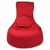 BAUHAUS Outbag Outdoor-Sitzsack Rund Slope Plus Red, Ø X H: 85 X 90 Cm, 100 % Polyester