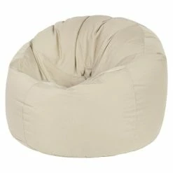 BAUHAUS Outbag Outdoor-Sitzsack Donut Plus Beige, Ø X H: 90 X 45 Cm, 100 % Polyester -Cheap Regale Store 12 3775