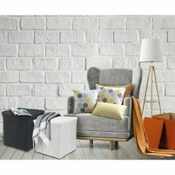 BAUHAUS Phönix Sitz- & Aufbewahrungsbox Stor It L X B X H: 41 X 41 X 44 Cm, Polyester, Schwarz -Cheap Regale Store 12 3785