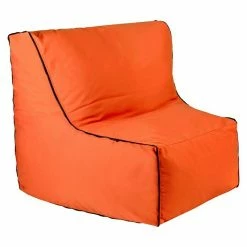 BAUHAUS Outbag Outdoor-Sitzsack Piece Zipper Orange, L X B: 115 X 62 Cm, 100 % Polyester