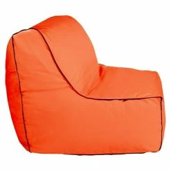 BAUHAUS Outbag Outdoor-Sitzsack Piece Zipper Orange, L X B: 115 X 62 Cm, 100 % Polyester -Cheap Regale Store 12 3789