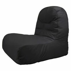 BAUHAUS Outbag Outdoor-Sitzsack Bridge Plus Black, L X B: 95 X 65 Cm, 100 % Polyester