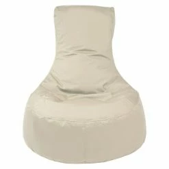 BAUHAUS Outbag Outdoor-Sitzsack Rund Slope Plus Beige, Ø X H: 85 X 90 Cm, 100 % Polyester