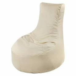 BAUHAUS Outbag Outdoor-Sitzsack Rund Slope Plus Beige, Ø X H: 85 X 90 Cm, 100 % Polyester -Cheap Regale Store 12 3851