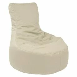 BAUHAUS Outbag Outdoor-Sitzsack Rund Slope Plus Beige, Ø X H: 85 X 90 Cm, 100 % Polyester -Cheap Regale Store 12 3853