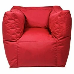 BAUHAUS Outbag Outdoor-Sitzsack Valley Plus Red, L X B X H: 60 X 90 X 65 Cm, 100 % Polyester