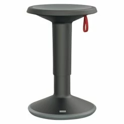 BAUHAUS Sitzhocker Höhenverstellung: 45 Cm - 63 Cm, Schwarz, Belastbarkeit: 110 Kg