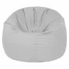 BAUHAUS Outbag Outdoor-Sitzsack Donut Plus Cool Grey, Ø X H: 90 X 45 Cm, 100 % Polyester