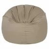BAUHAUS Outbag Outdoor-Sitzsack Donut Plus Mud, Ø X H: 90 X 45 Cm, 100 % Polyester