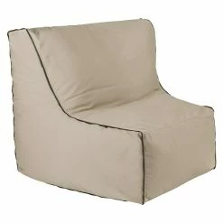 BAUHAUS Outbag Outdoor-Sitzsack Piece Zipper Mud, L X B: 115 X 62 Cm, 100 % Polyester