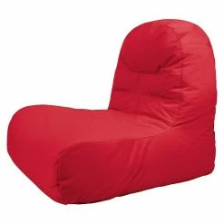 BAUHAUS Outbag Outdoor-Sitzsack Bridge Plus Red, L X B: 95 X 65 Cm, 100 % Polyester