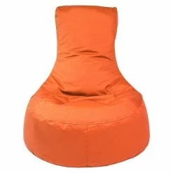BAUHAUS Outbag Outdoor-Sitzsack Rund Slope Plus Orange, Ø X H: 85 X 90 Cm, 100 % Polyester