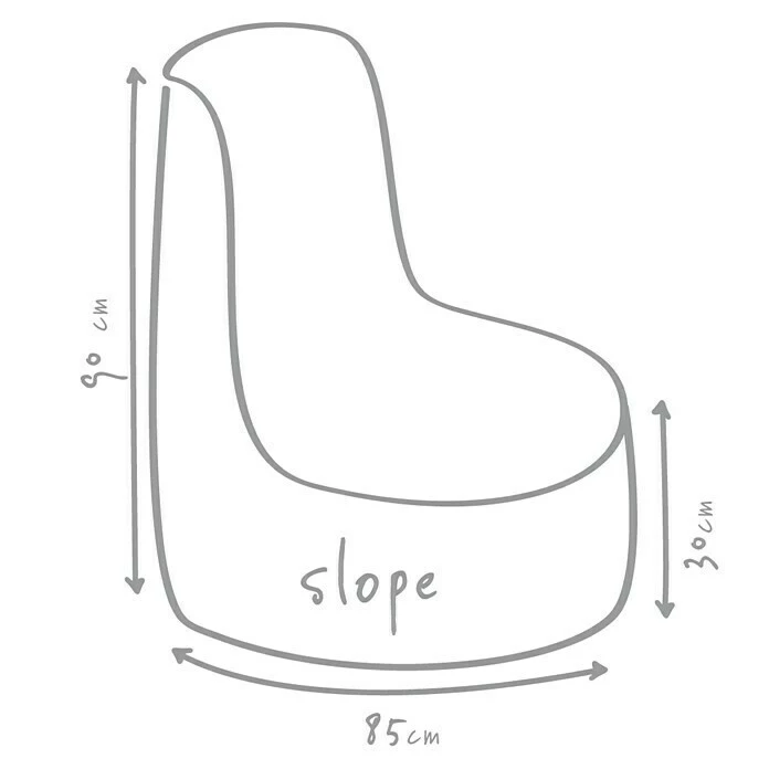 BAUHAUS Outbag Outdoor-Sitzsack Rund Slope Plus Orange, Ø X H: 85 X 90 Cm, 100 % Polyester 5 BAUHAUS Outbag Outdoor-Sitzsack Rund Slope Plus Orange, Ø X H: 85 X 90 Cm, 100 % Polyester – Bild 5