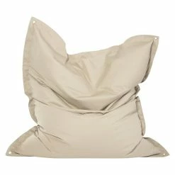 BAUHAUS Outbag Outdoor-Sitzsack Meadow Plus L X B: 160 X 130 Cm, Beige, 100 % Polyester