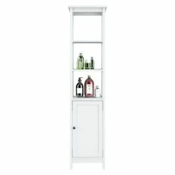 BAUHAUS Phönix Country Regal B X H: 40 X 168,8 Cm, Weiß