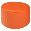 BAUHAUS Outbag Outdoor-Sitzhocker Rund Rock Plus Orange, Ø X H: 60 X 35 Cm, 100 % Polyester