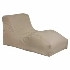 BAUHAUS Outbag Outdoor-Sitzsack Wave Plus Mud, L X B: 125 X 70 Cm, 100 % Polyester