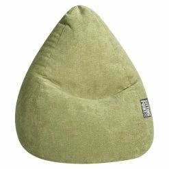 BAUHAUS Sitzsack Beanbag Alfa XL, Grün, 100 % Polyester