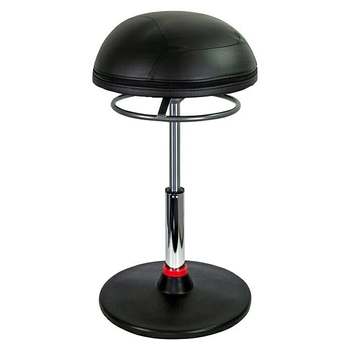 BAUHAUS Hocker Upright Milano Höhenverstellung: 600 Cm - 800 Cm, Schwarz 1 BAUHAUS Hocker Upright Milano Höhenverstellung: 600 Cm - 800 Cm, Schwarz