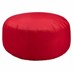 BAUHAUS Outbag Outdoor-Sitzhocker Rund Cake Plus Red, Ø X H: 115 X 40 Cm, 100 % Polyester