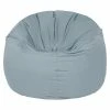 BAUHAUS Outbag Outdoor-Sitzsack Donut Plus Stone Grey, Ø X H: 90 X 45 Cm, 100 % Polyester