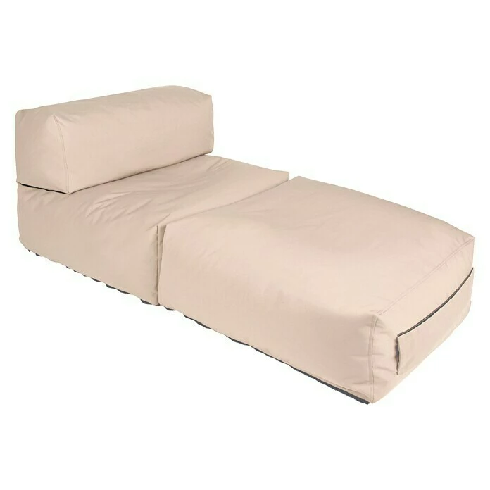 BAUHAUS Outbag Outdoor-Sitzsack Switch Plus L X B: 160 X 60 Cm, Beige, 100 % Polyester 2 BAUHAUS Outbag Outdoor-Sitzsack Switch Plus L X B: 160 X 60 Cm, Beige, 100 % Polyester – Bild 2