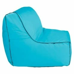 BAUHAUS Outbag Outdoor-Sitzsack Piece Zipper Aqua, L X B: 115 X 62 Cm, 100 % Polyester -Cheap Regale Store 12 4155