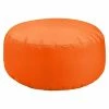 BAUHAUS Outbag Outdoor-Sitzhocker Rund Cake Plus Orange, Ø X H: 115 X 40 Cm, 100 % Polyester