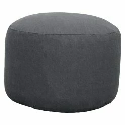 BAUHAUS Sitzhocker Ø X H: 50 X 38 Cm, Castor Grey