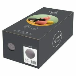 BAUHAUS Sitting Ball Gymnastikball Felt Grau, Durchmesser: 65 Cm, Material Bezug: 100 % Polyester -Cheap Regale Store 12 4179