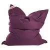 BAUHAUS Sitzsack Bigbag Brava 170 X 130 Cm, Aubergine, 100 % Polyester/100 % Polyvinylchlorid
