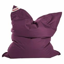 BAUHAUS Sitzsack Bigbag Brava 170 X 130 Cm, Aubergine, 100 % Polyester/100 % Polyvinylchlorid