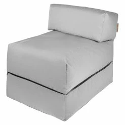 BAUHAUS Outbag Outdoor-Sitzsack Switch Plus L X B: 160 X 60 Cm, Cool Grey, 100 % Polyester